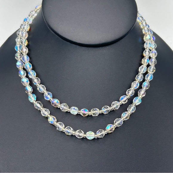 Dazzling Aurora Borealis Beaded Necklace - Picture 7 of 12